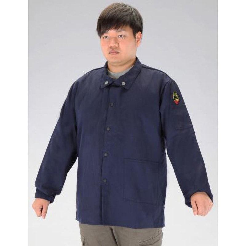 EA370AG-3 [XL] 難燃ジャケット(ネイビー) 1着 エスコ 【通販モノタロウ】