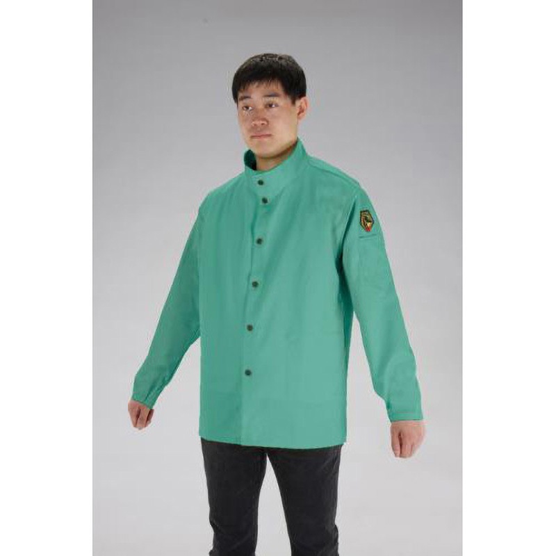 EA370AG-13 [XL] 難燃ジャケット(グリーン) 1着 エスコ 【通販モノタロウ】