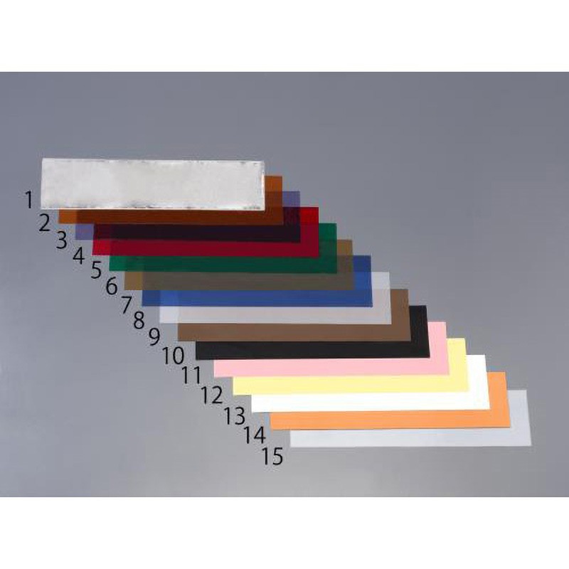 EA440EJ-4 0.051mm プラスチックシム(レッド/5枚) エスコ 樹脂製 寸法127×508mm 1袋 EA440EJ-4