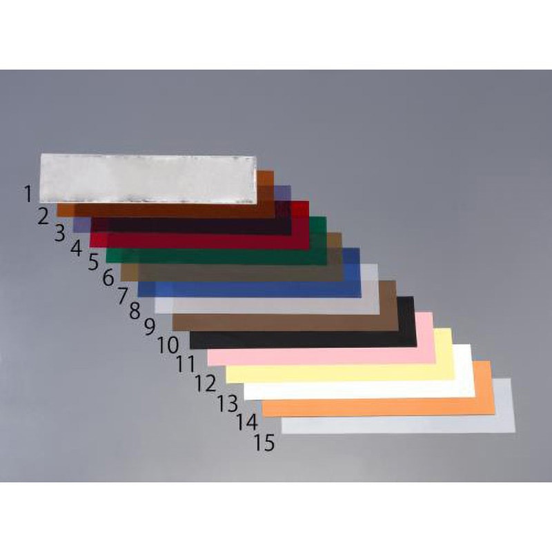 EA440EJ-9 0.254mm プラスチックシム(ブラウン/10枚) エスコ 樹脂製 寸法127×508mm 1袋 EA440EJ-9