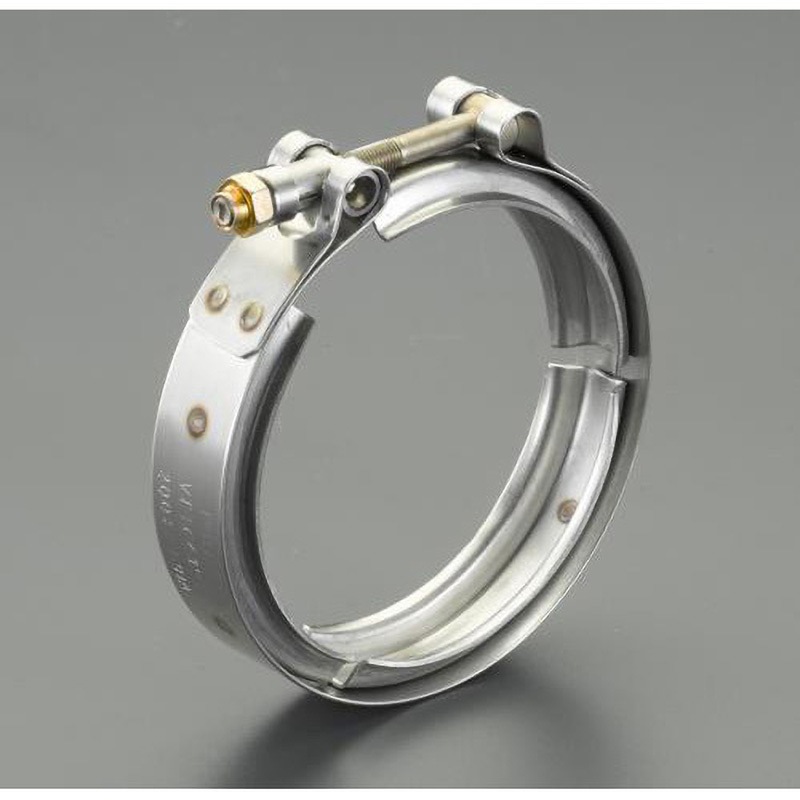 EA463CL-143 143.5mm Vバンドクランプ エスコ バンド幅19.05mm 1個 EA463CL-143