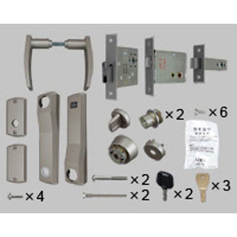 DHPZ3B 玄関セキュリティーサムターン付把手DN片開きB型レバー内外同 TOSTEM(LIXIL) プレナスS