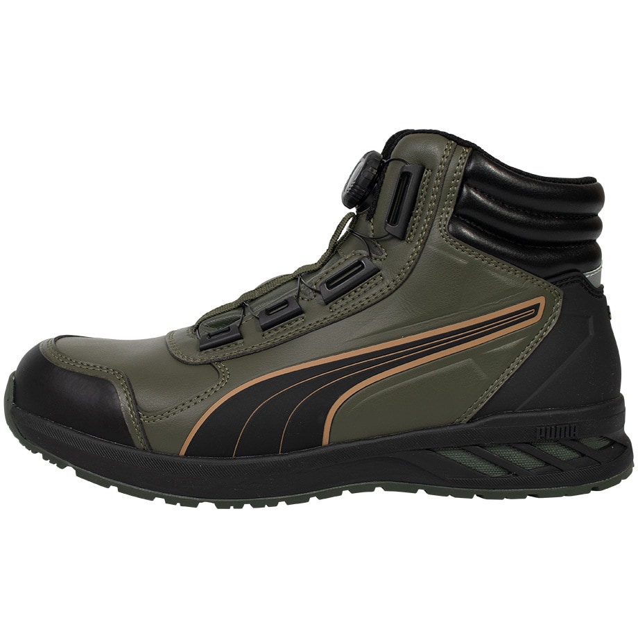 63.362.0 RIDER 2.0 OLIVE DISC MID PUMA SAFETY(プーマ