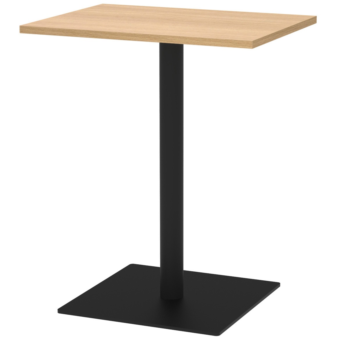 RFRCT-6045OA リスタ カフェテーブル アール・エフ・ヤマカワ オークB色 高さ720mm幅600mm奥行450mm  RFRCT-6045OA