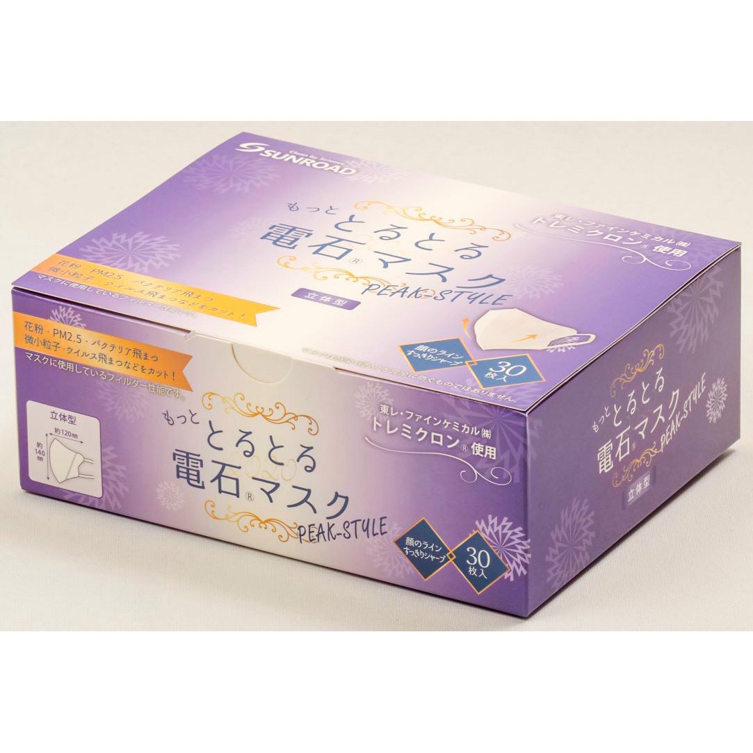 DENSHAKU-P もっと とるとる電石マスク サンロード プリーツ - 【通販