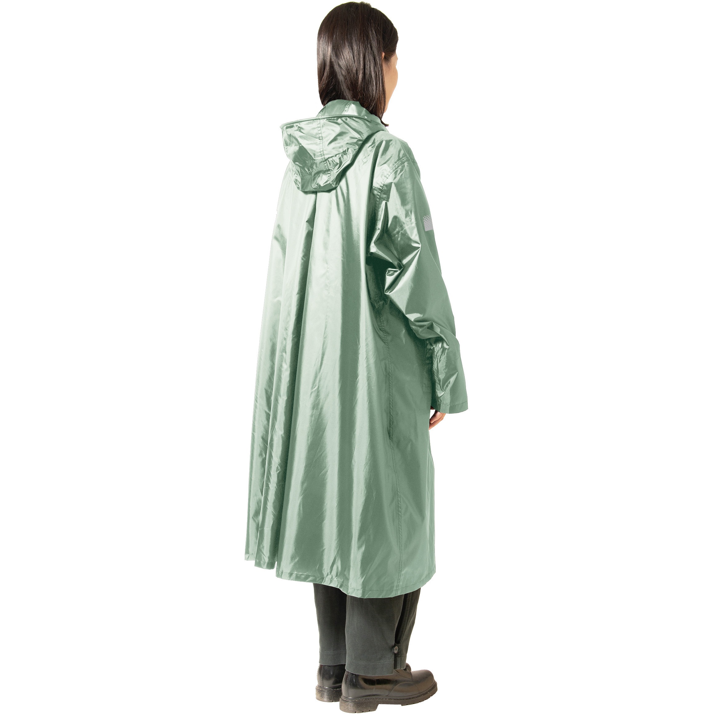 AS-5150 バッグインサイクルレインコート マック ミント色