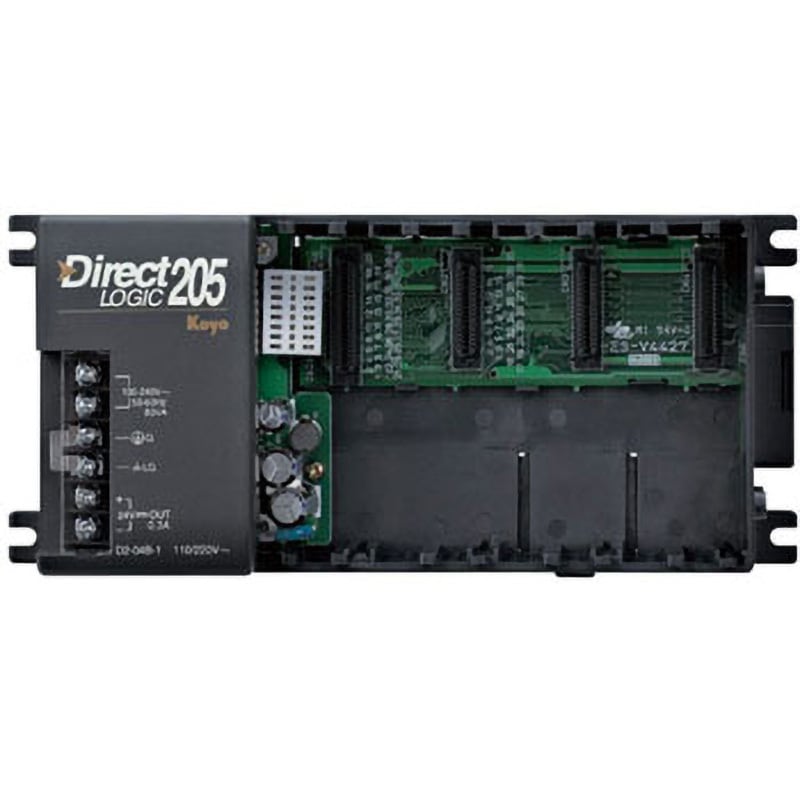 D2-04B-1 DL205シリーズ ベースユニット 1台 ジェイテクトエレクトロニクス(旧：光洋電子工業) 【通販モノタロウ】