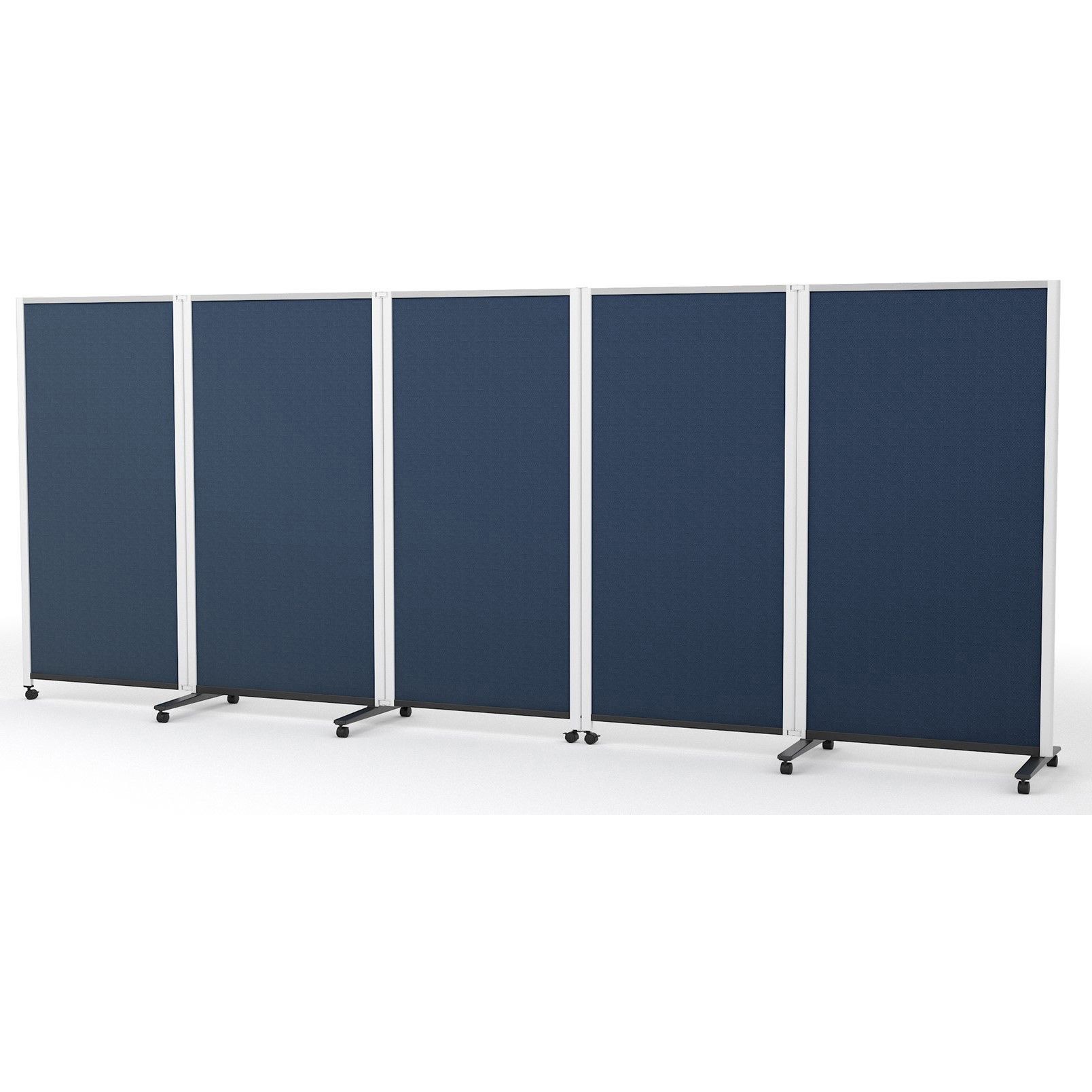 PWJ-4518BSK パーテーションホワイトボード 連結タイプ 片面掲示板・片面ホワイトボード(組立サービス付き) 1セット プラス(VISION) 【通販モノタロウ】