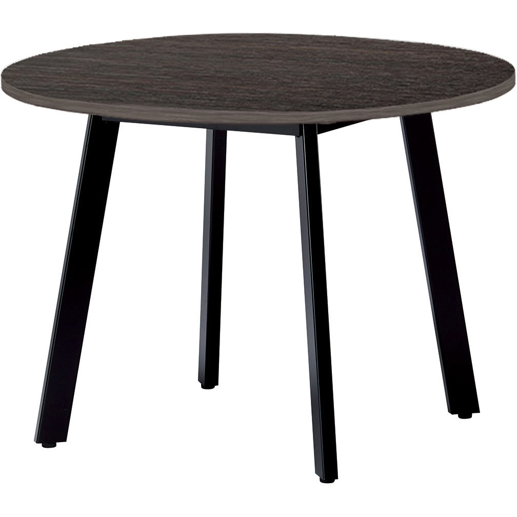 UM-B1200R-DW ミーティングテーブル ニシキ工業 ダークウッド色 高さ720mm幅1200Φmm奥行1200Φmm