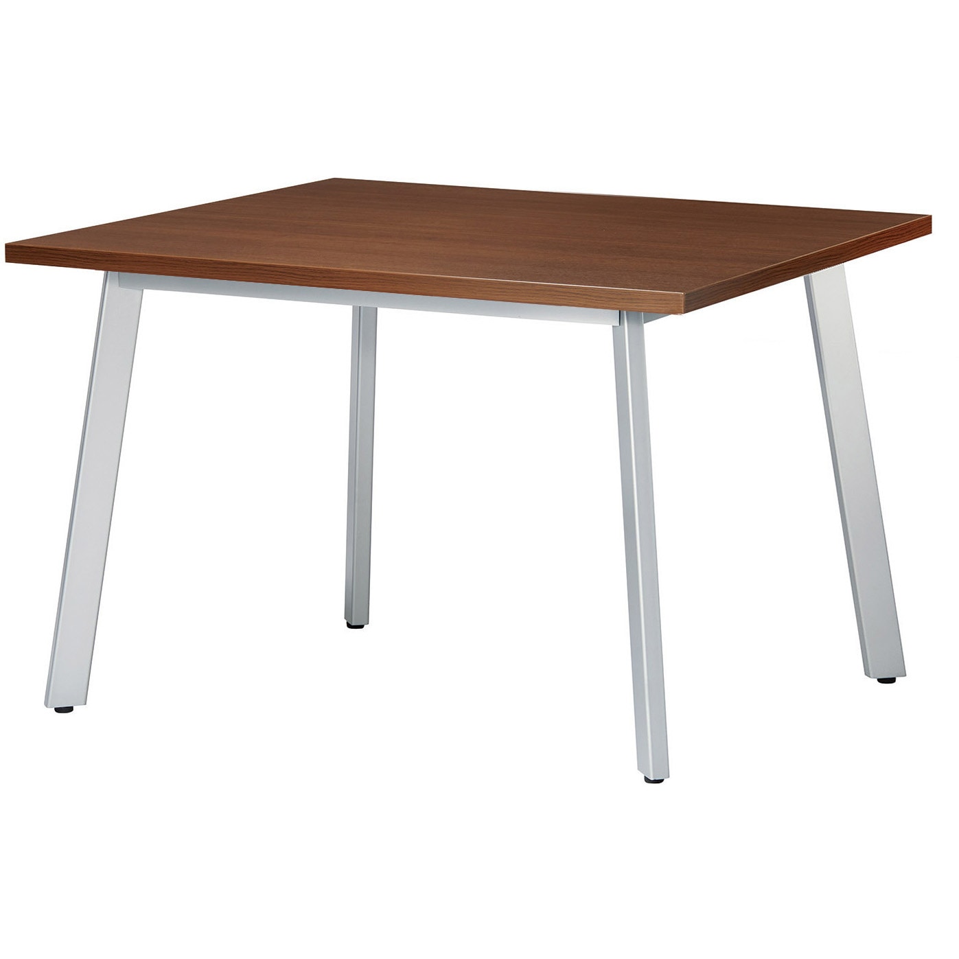 UM-S1010K-WN ミーティングテーブル ニシキ工業 ウォールナット色 高さ720mm幅1000mm奥行1000mm  UM-S1010K-WN