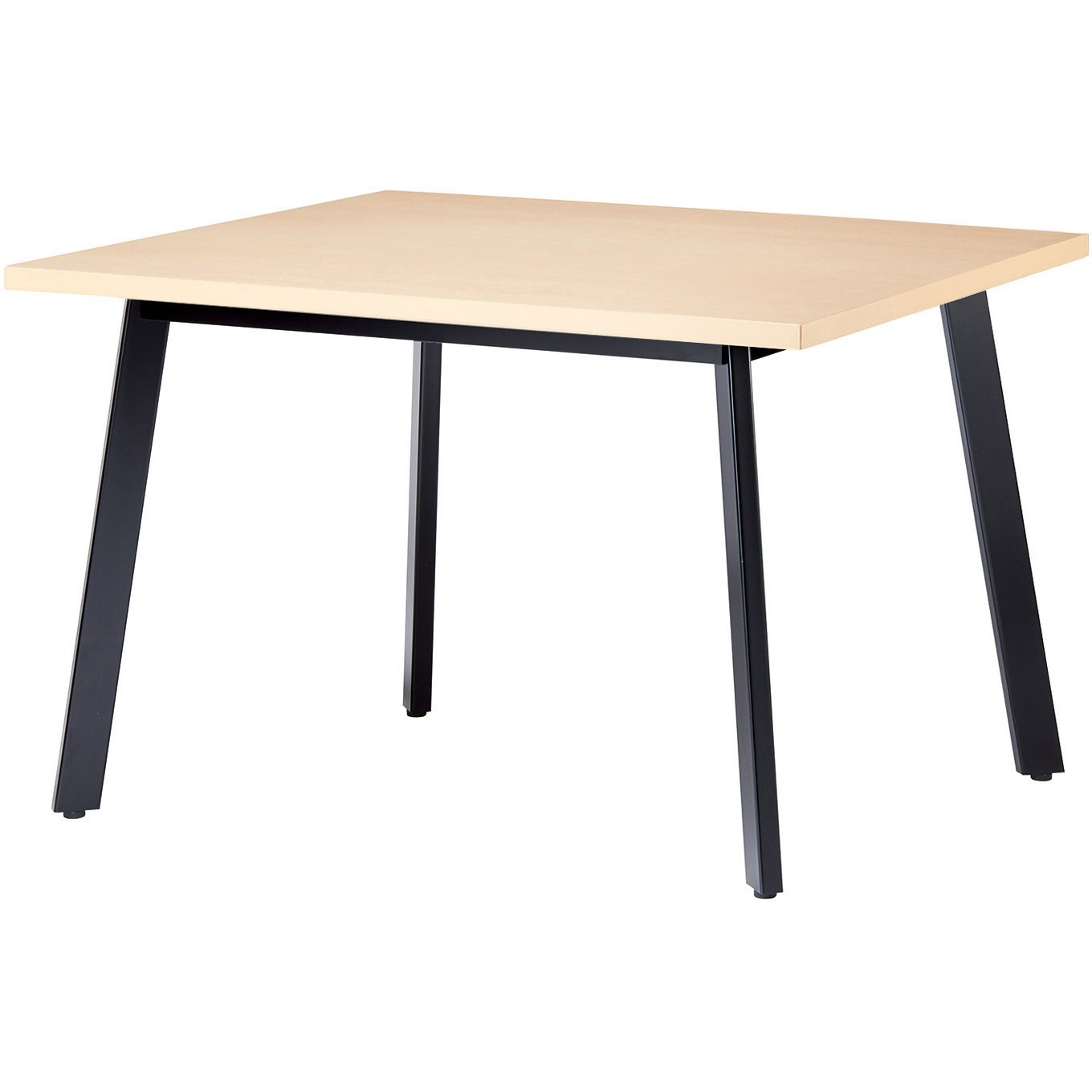 UM-B1010K-LO ミーティングテーブル ニシキ工業 ライトオーク色 高さ720mm幅1000mm奥行1000mm  UM-B1010K-LO