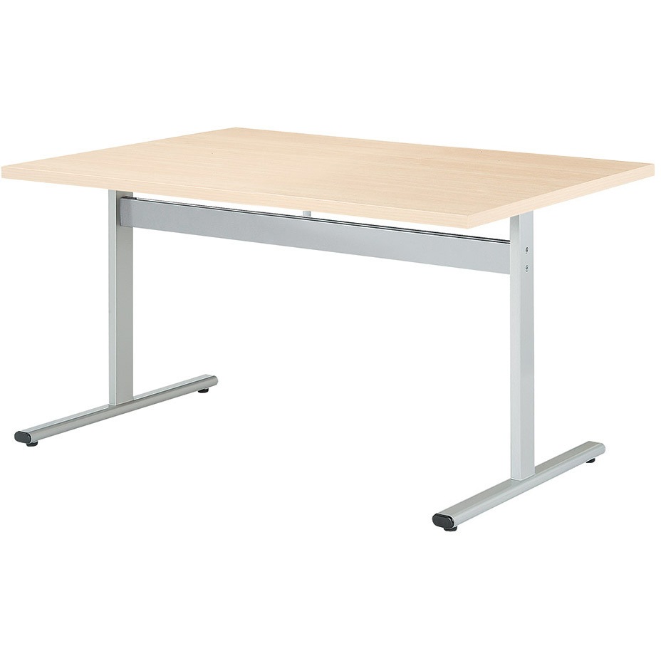 HIS-S1275K-LO ミーティングテーブル ニシキ工業 ライトオーク色 高さ720mm幅1200mm奥行750mm  HIS-S1275K-LO