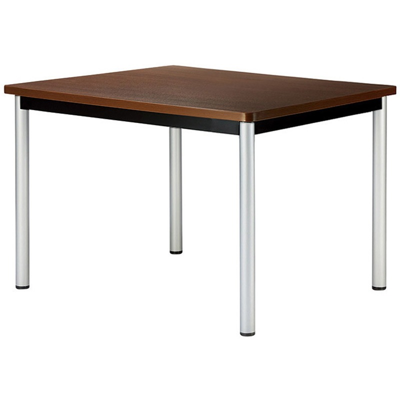 WR-S1010K-WN ミーティングテーブル ニシキ工業 ウォールナット色 高さ720mm幅1000mm奥行1000mm  WR-S1010K-WN