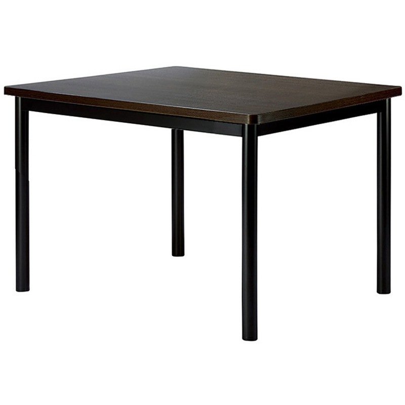 WR-B1010K-DW ミーティングテーブル ニシキ工業 ダークウッド色 高さ720mm幅1000mm奥行1000mm  WR-B1010K-DW