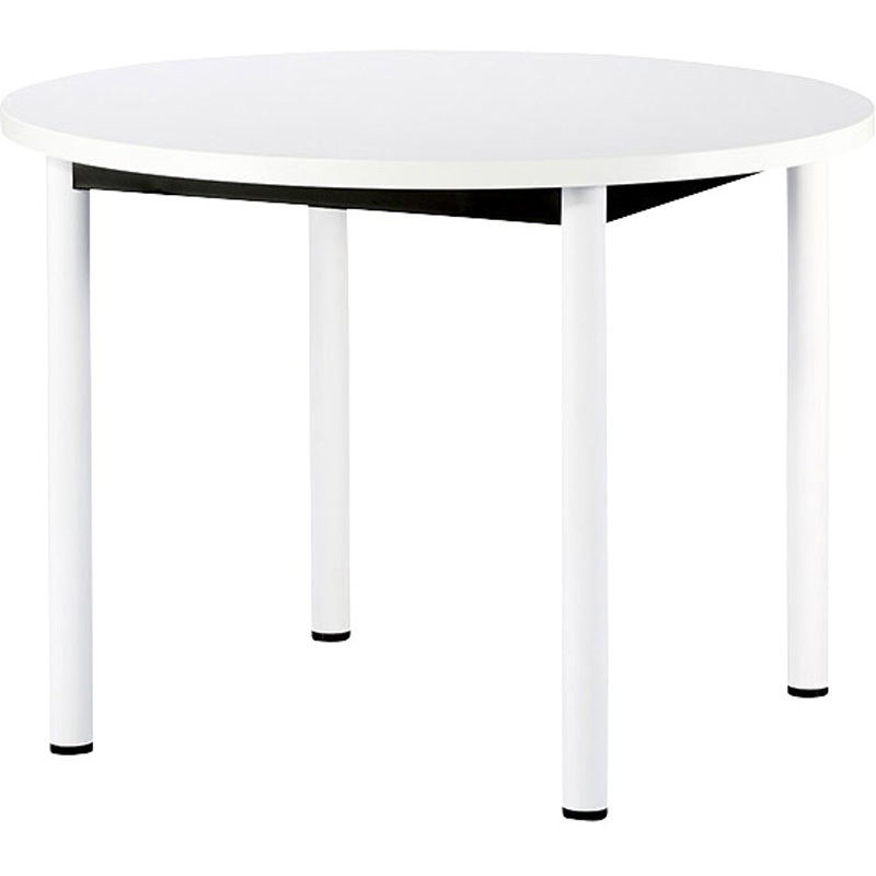 WR-H1000R-OW ミーティングテーブル ニシキ工業 オフホワイト色 高さ720mm幅1000Φmm奥行1000Φmm 45,487円