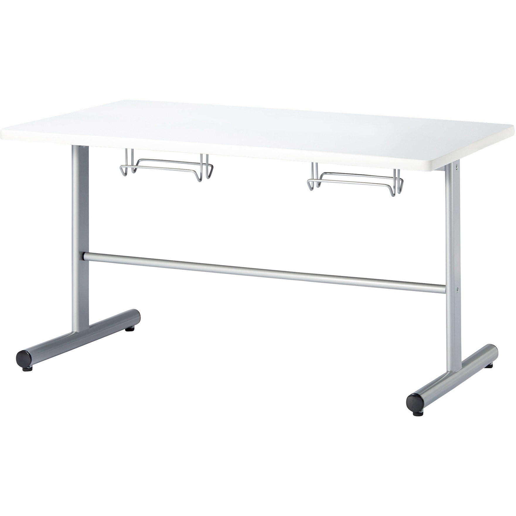 HGS-1275-WH 食堂テーブル ニシキ工業 四角 ホワイト色 高さ700mm幅1200mm奥行750mm  HGS-1275-WH