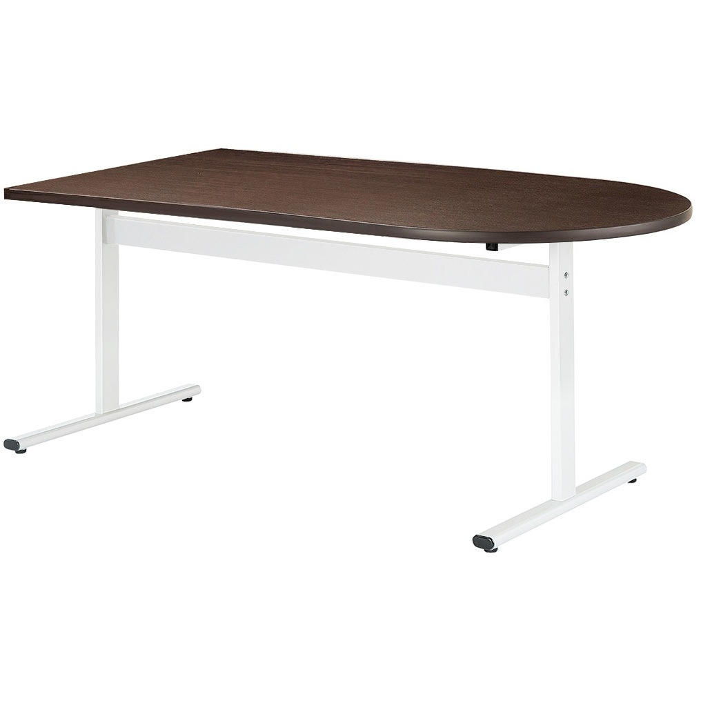 HIS-H1575HR-DW ミーティングテーブル ニシキ工業 ダークウッド色 高さ720mm幅1500mm奥行750mm  HIS-H1575HR-DW 44,388円