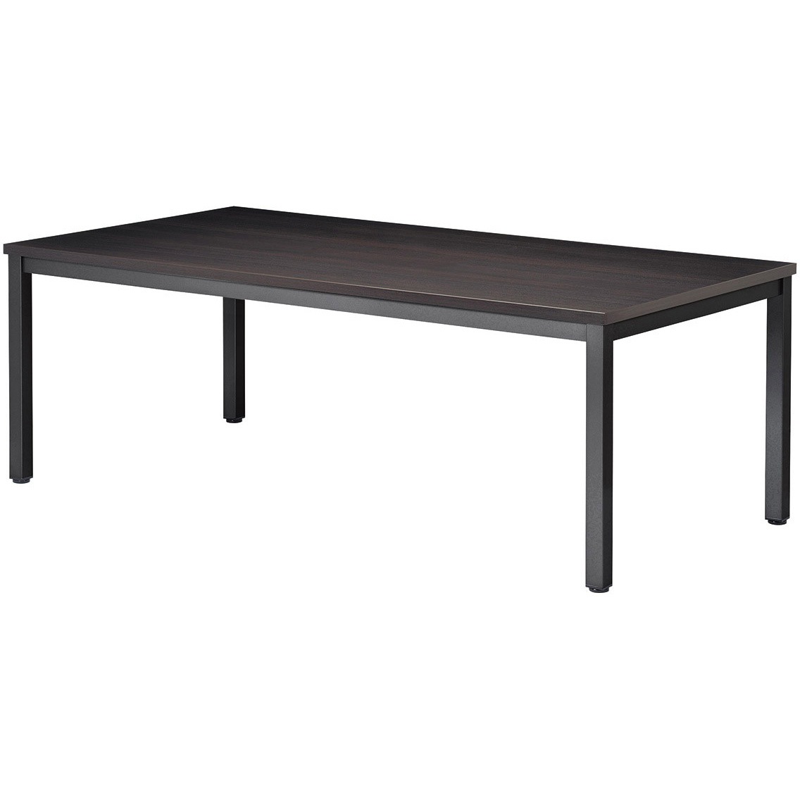 WK-B1875-DW ミーティングテーブル ニシキ工業 ダークウッド色 高さ720mm幅1800mm奥行750mm  WK-B1875-DW