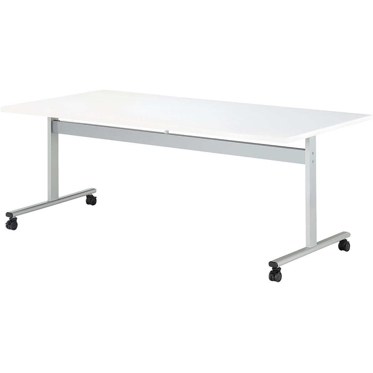 HIS-S1590KC-OW ミーティングテーブル ニシキ工業 オフホワイト色 高さ720mm幅1500mm奥行900mm  HIS-S1590KC-OW