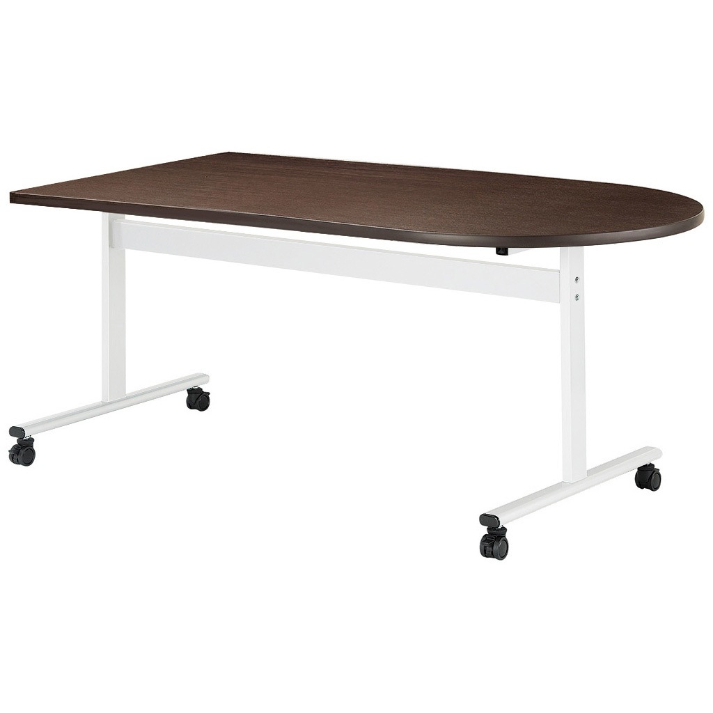 HIS-H1575HRC-DW ミーティングテーブル ニシキ工業 ダークウッド色 高さ720mm幅1500mm奥行750mm  HIS-H1575HRC-DW