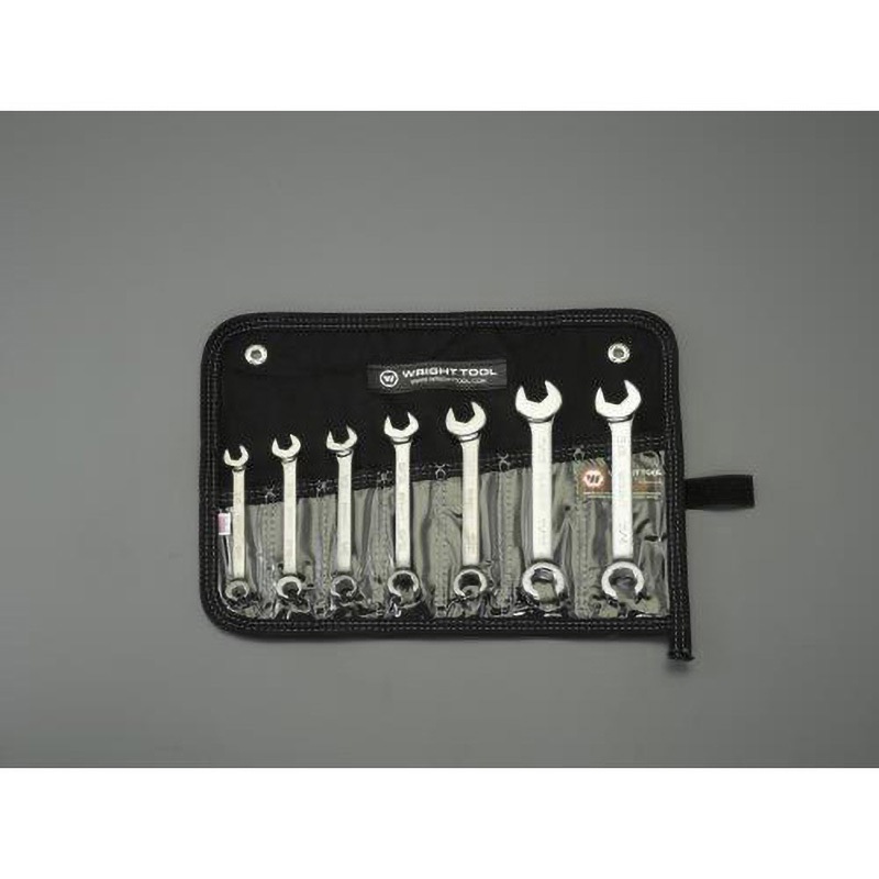 EA615BK-107 7本組/  3/8-3/4" ナットレンチセット エスコ 全長133～188mm  EA615BK-107
