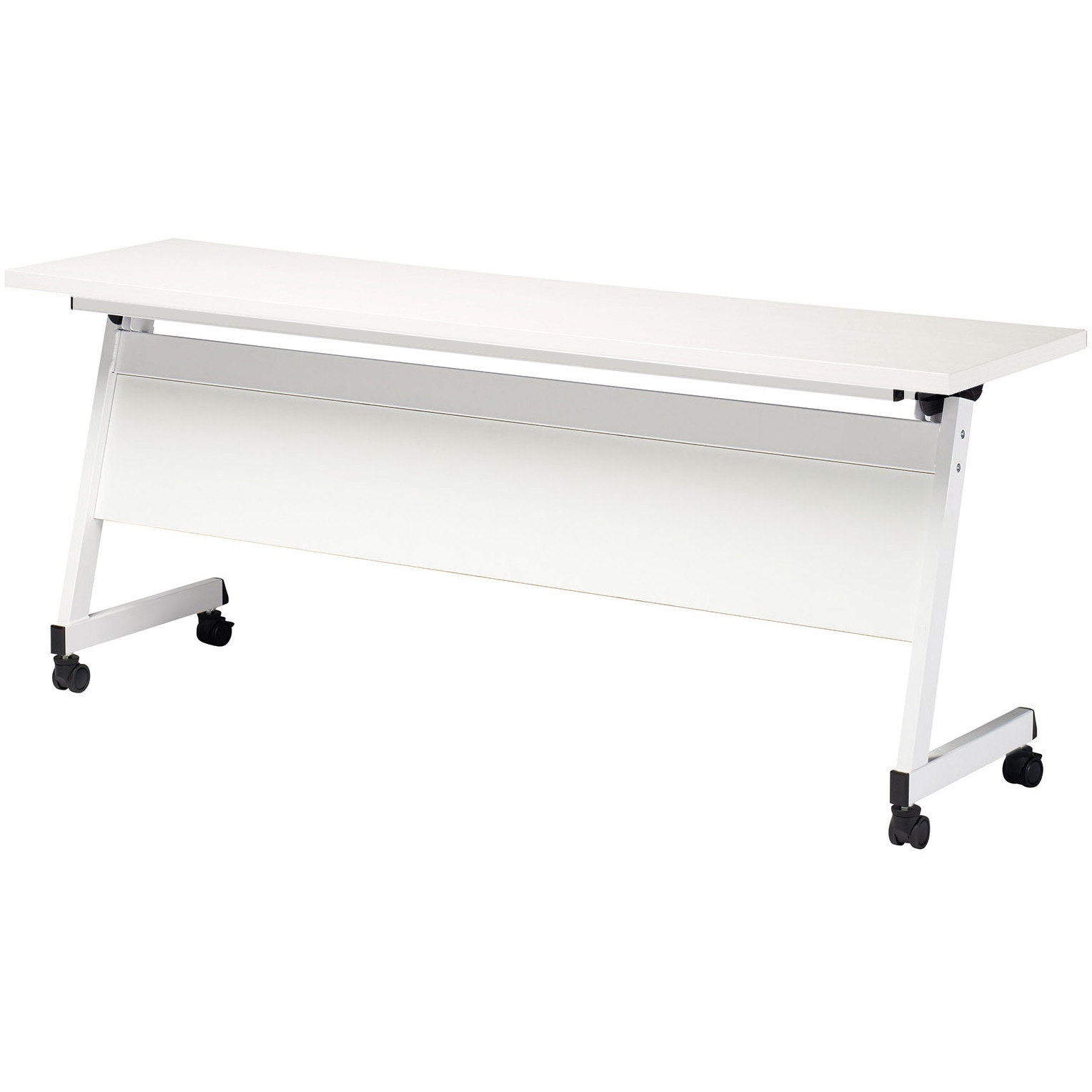 LZ-H1845P-OW スタックテーブル ニシキ工業 高さ720mm幅1800mm奥行450mm  LZ-H1845P-OW