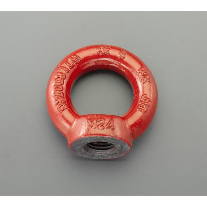 EA638ST-7 M24 アイナット(高純度・熱処理スチール製) エスコ 荷重8.0t 線径20mm  EA638ST-7