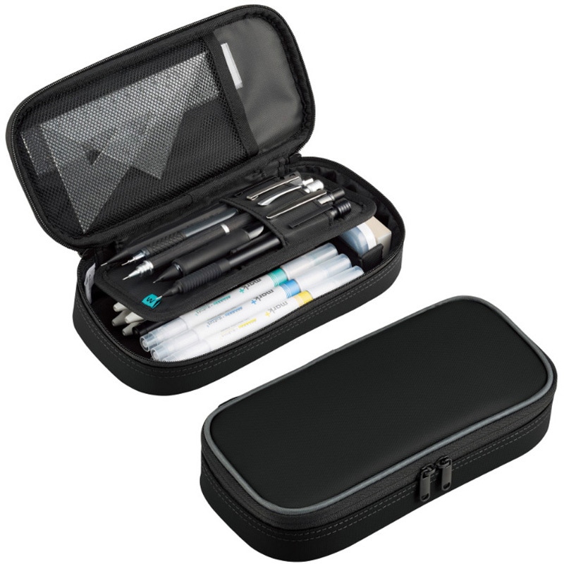 【美品】BT89% mini6 フィルム＋ケース＋ペンシルセット LOONLOON LOONLOON 663 ストーン ペンケース フロスティホワイト 大