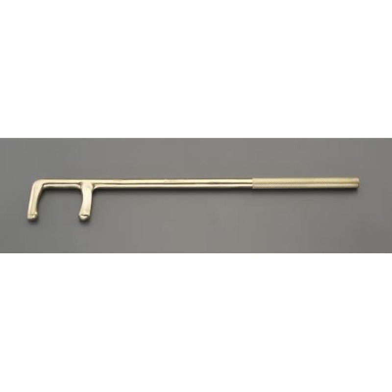 EA643CA-40 300mm バルブホイールフック(ノンスパーキング) 1個 エスコ 【通販モノタロウ】