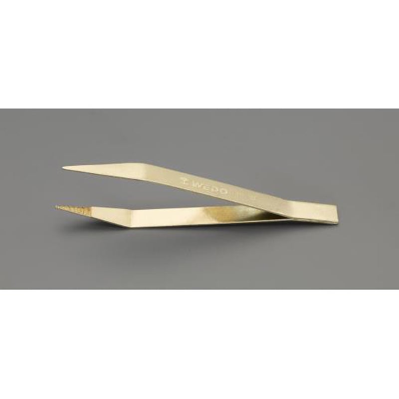 EA643GH-1 150mm ピンセット(ノンスパーキング) エスコ 先端幅1.3mm  EA643GH-1