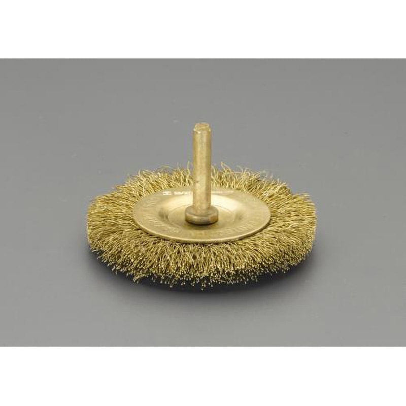 EA643HA-21 Φ 75mm ホイールブラシ(ノンスパーキング・リン青銅製) 1個 エスコ 【通販モノタロウ】