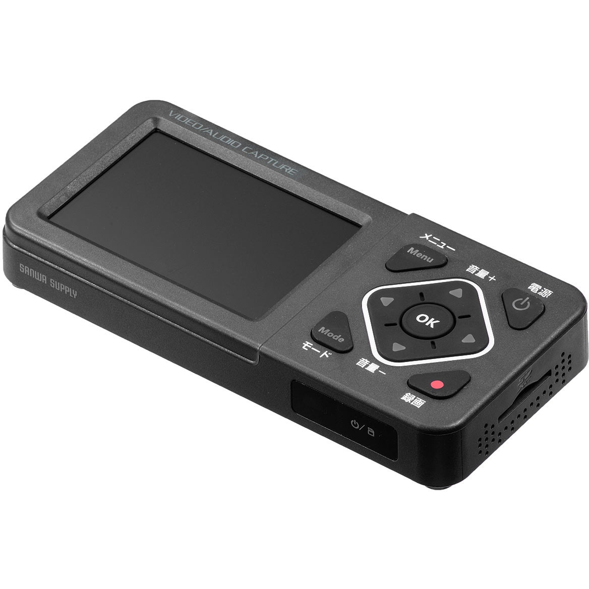 400-MEDI029N ビデオキャプチャーボックス RCA・液晶画面付き 1個