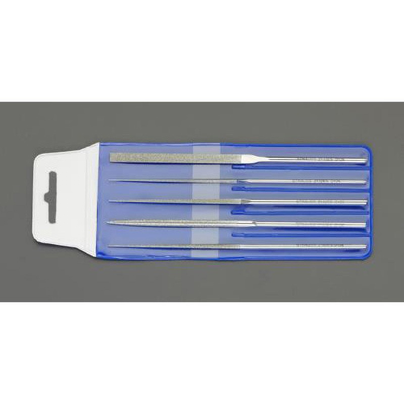 EA826VB-2 140mm ダイヤモンドやすり(精密・5種・5本組) エスコ 1組 EA826VB-2