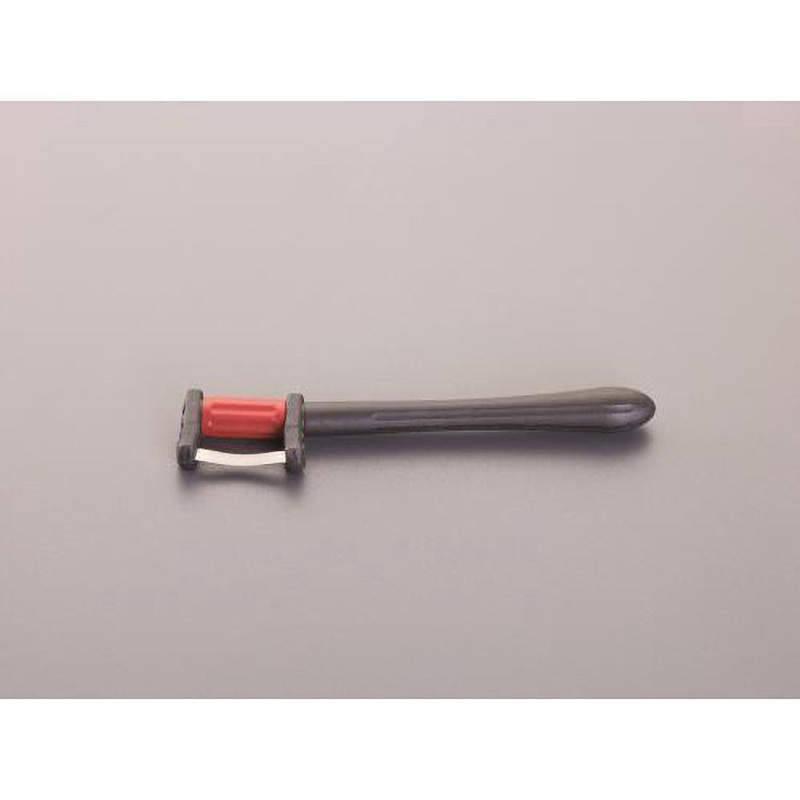 EA826VT-32 0.11mm/細目 ダイヤモンドやすり(柄付・片面) エスコ 粒度#500/600(参考値) ヤスリ部幅3.75mmヤスリの長さ21.8mm  EA826VT-32