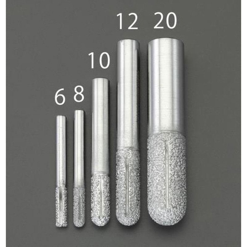 EA827ES-10 10mm ダイヤモンドルーター(複合材用/先丸) 1本 エスコ 【通販モノタロウ】