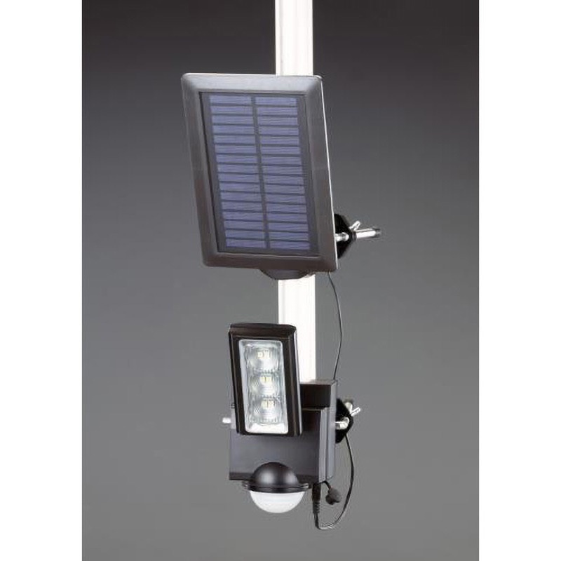 EA864CB-28A 1灯 LEDセンサーライト(ソーラー充電式) エスコ 全光束400Lm