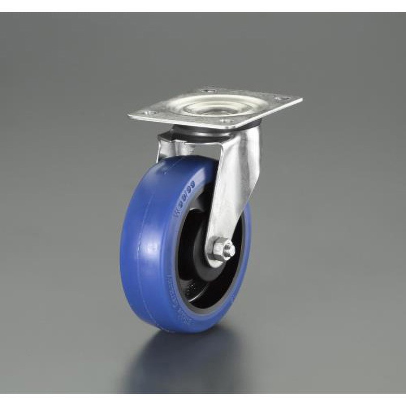 EA986KA-61 100mm キャスター(自在金具・ステンレス製) 1個 エスコ 【通販モノタロウ】