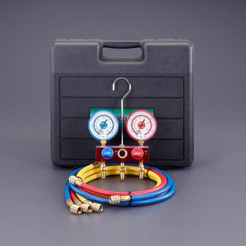 EA101TR-6B [R32・R410A] ボールバルブ式マニホールドキット エスコ ゲージ径68mm  EA101TR-6B