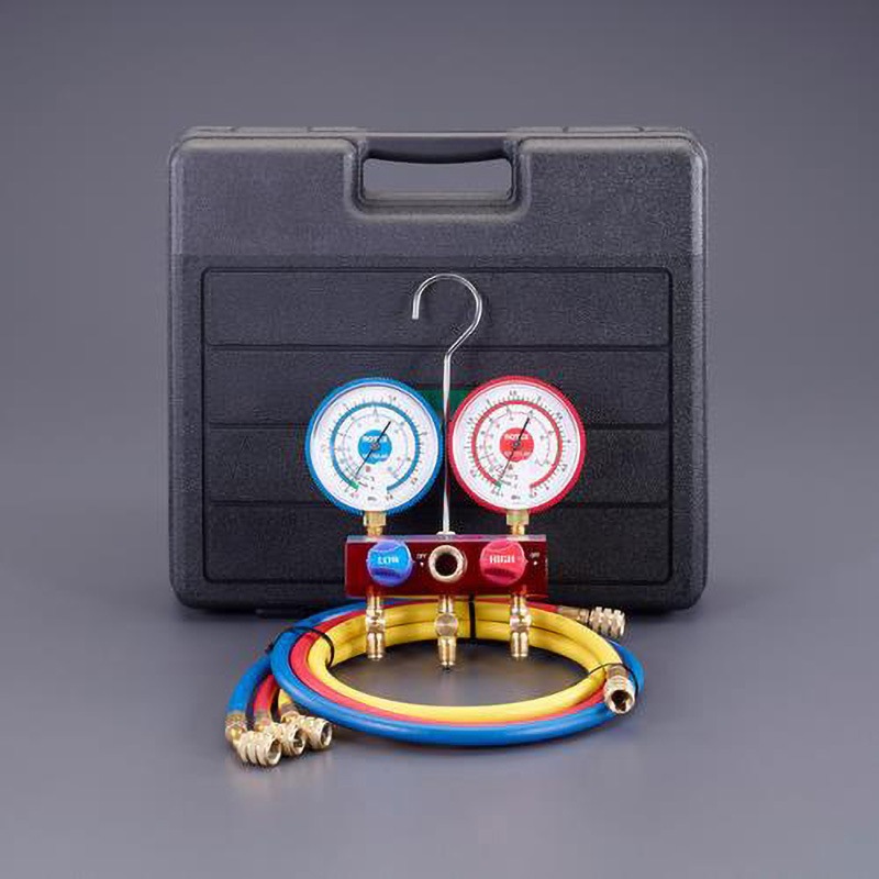 EA101TR-12 [R32・R410A] ボールバルブ式マニホールドキット エスコ ゲージ径80mm  EA101TR-12