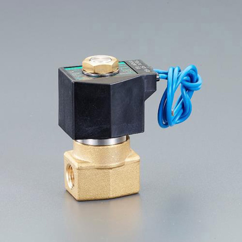 EA153HA-19 AC100V・Rc3/8"(4.00mm) 2方向電磁弁 エスコ 青銅 最高使用圧力5MPa