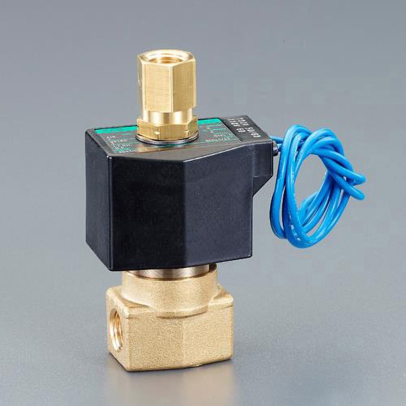 EA153HK-1 AC100V・Rc1/8"(1.5mm) 3方向電磁弁 エスコ 黄銅
