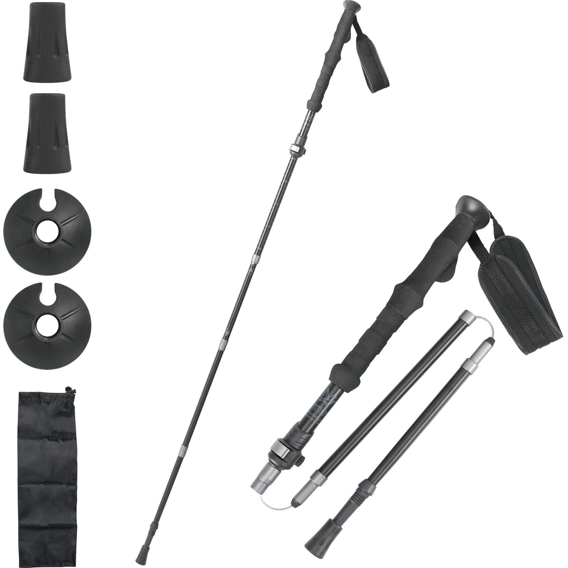 TR3029 フォールディングポール (アルミ) 2本セット Northern country ブラック色 7,306円