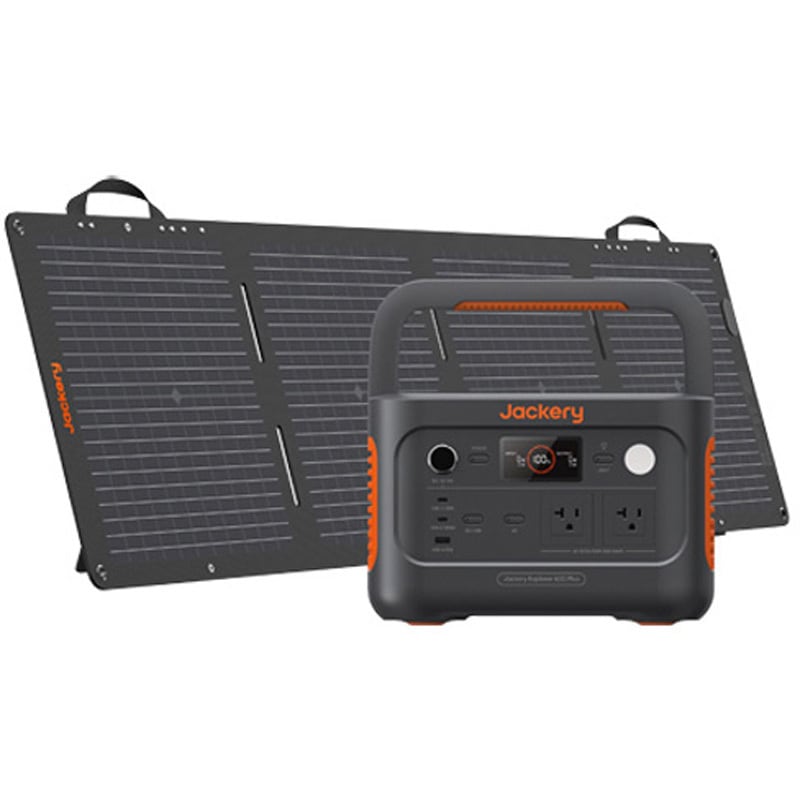 JSG-0610A Jackery ポータブル電源 600Plus ソーラーパネル1枚セット Jackery(ジャクリ) バッテリー容量632.3Wh 定格出力800W
