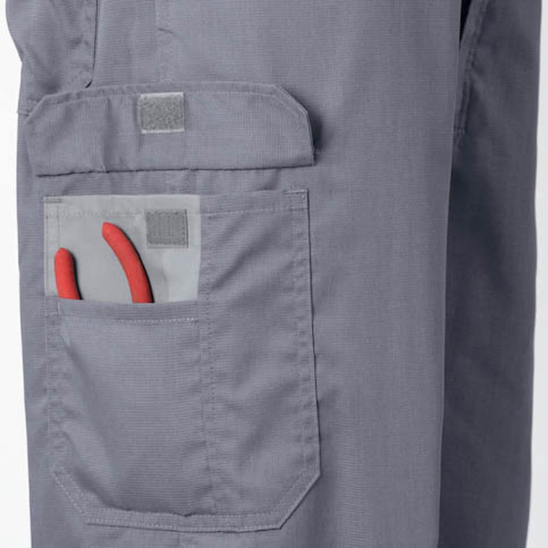 9920-007-m 空調つなぎ服-007グレー AUTO-BI(山田辰) サイズM