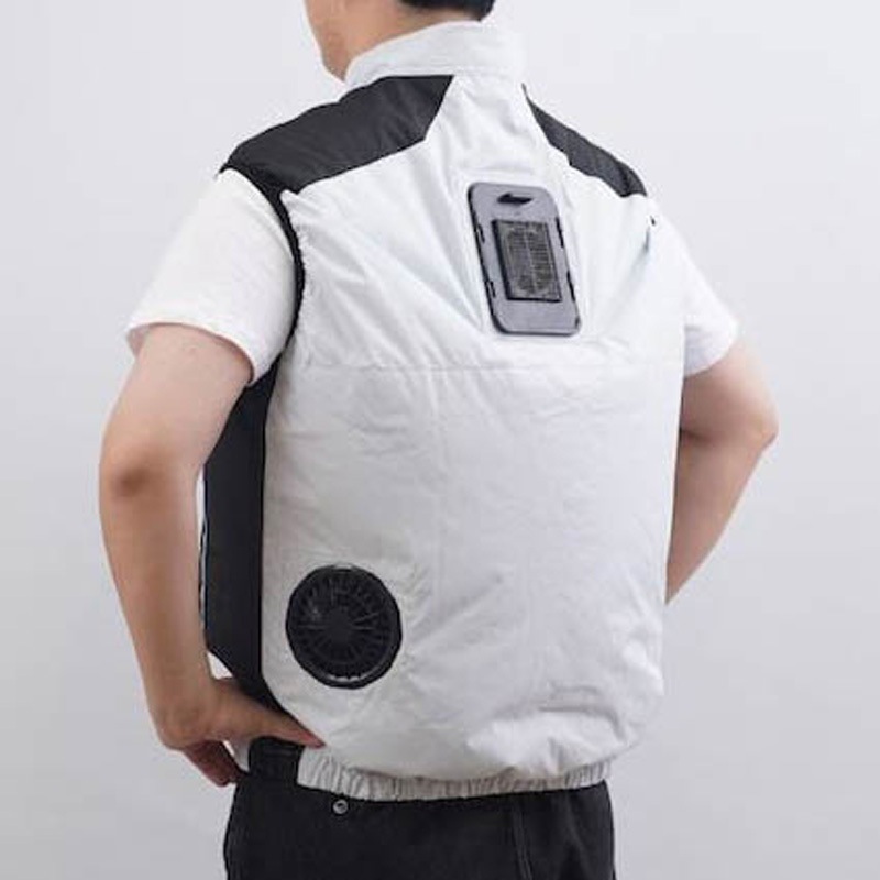 TKCV243GY 圧倒的に冷える「冷蔵服3」 シルバーグレー 1着 サンコー