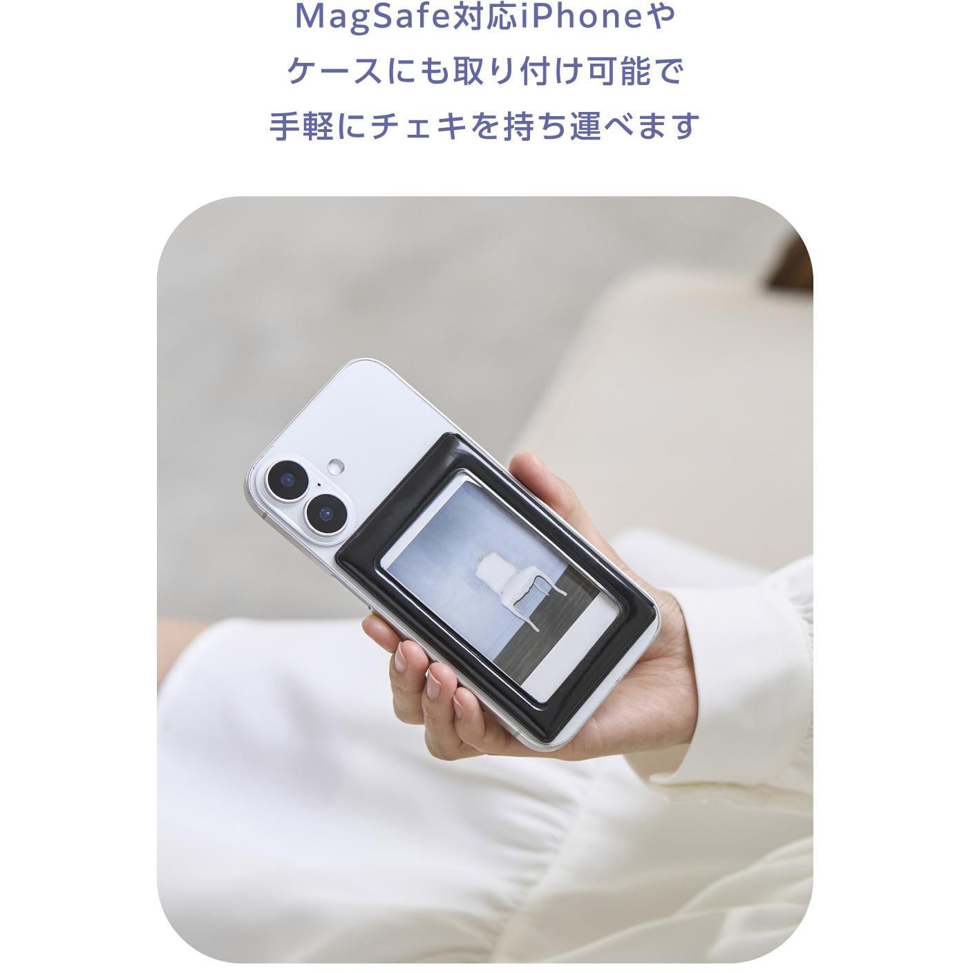 IC-PCMGYL チェキ用フォトフレーム マグネット式 instax mini film用