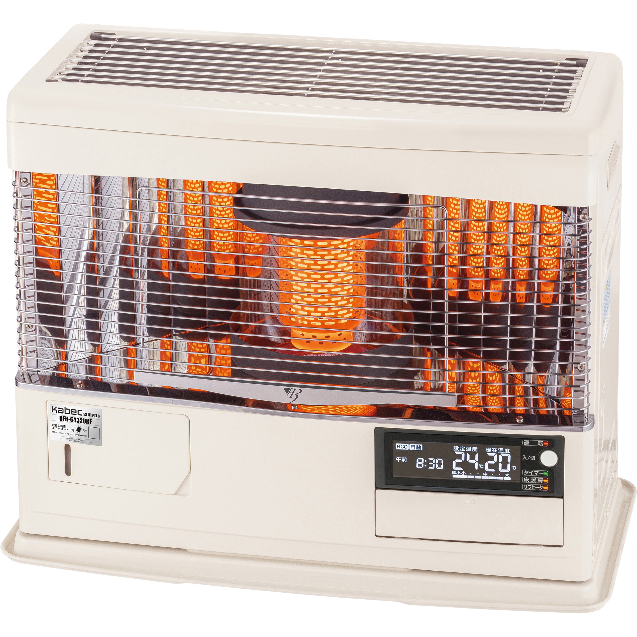 UFH-6432UKF E W FF式床暖内蔵輻射型石油暖房機 1台 サンポット 【通販