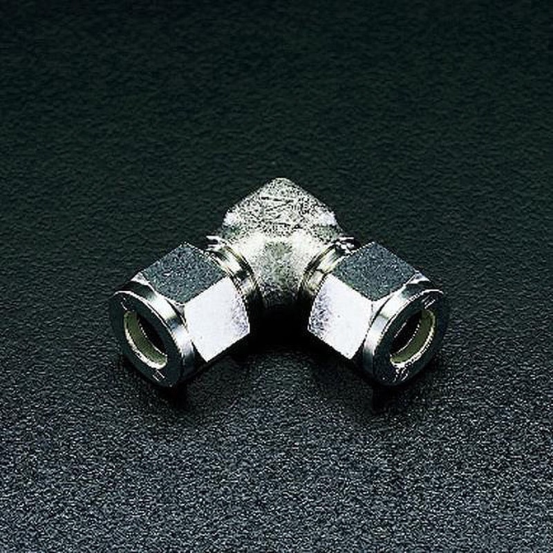 EA425CH-12 12mmx12mm ユニオン(エルボ/ステンレス製) 1個 エスコ 【通販モノタロウ】
