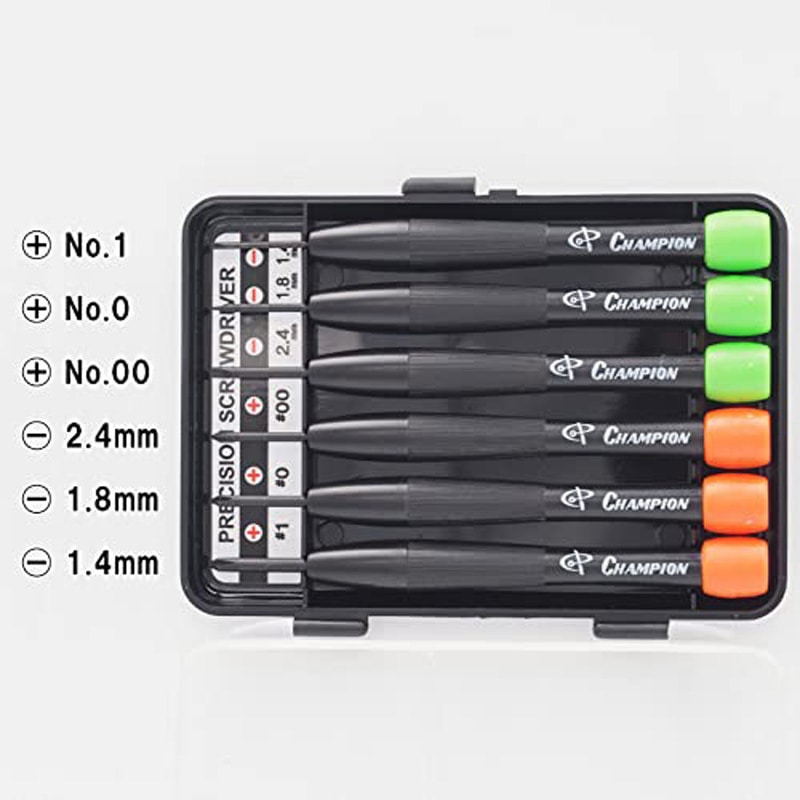C220-01 精密ドライバーセット チャンピオンツール プラス・マイナス