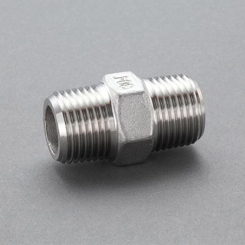 EA469AH-25A R 2・1/2" ニップル(ステンレス製) エスコ 呼び径65A  EA469AH-25A